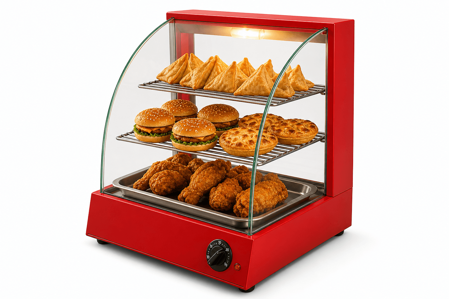 Heated Food Display Warmer