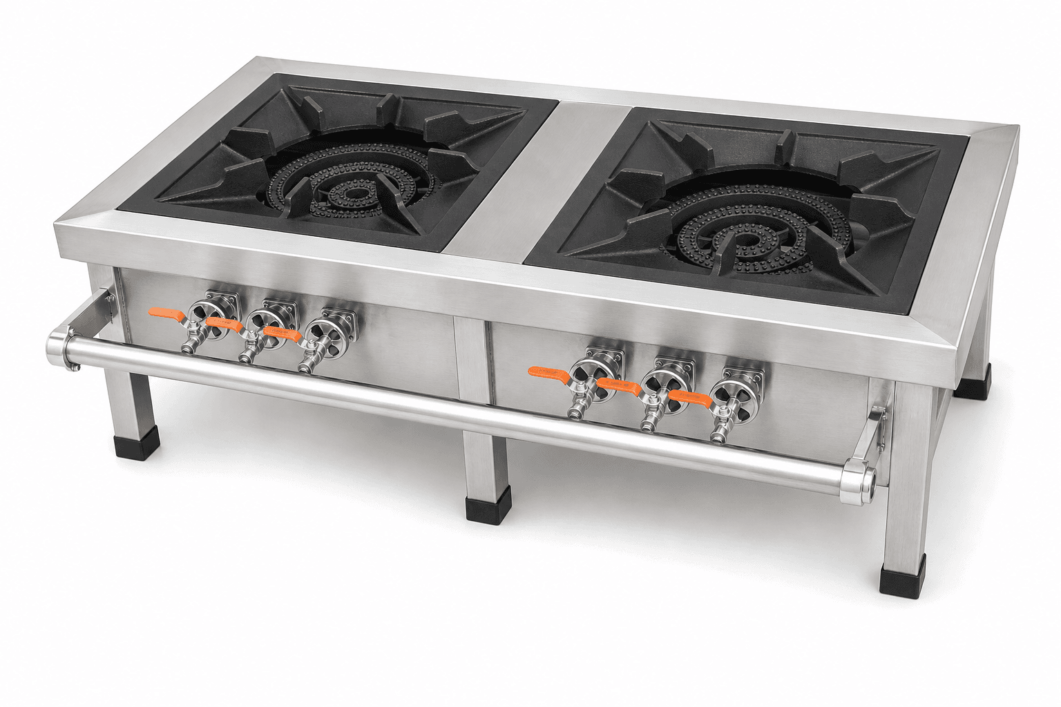 Industrial Gas Stove — Double Burner